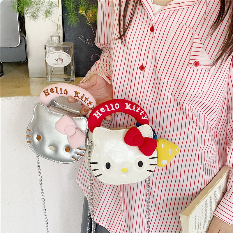 Luxury Bags Japan - Sanrio Hello Kitty Crossbody Mini Çanta
