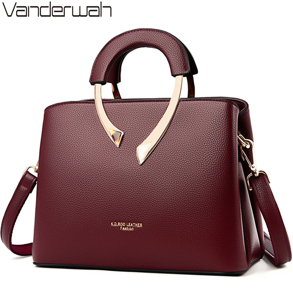 Luxury Bags Supplier - ORIJINAL VANDERWAH Yüksek Kaliteli Pu Deri