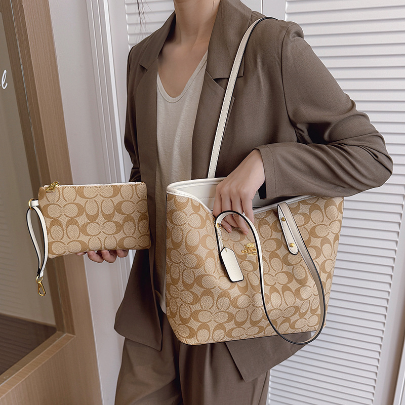 Luxury Bags Supplier - Lüks Tasarımcı Kadın Omuz Çantası Büyük