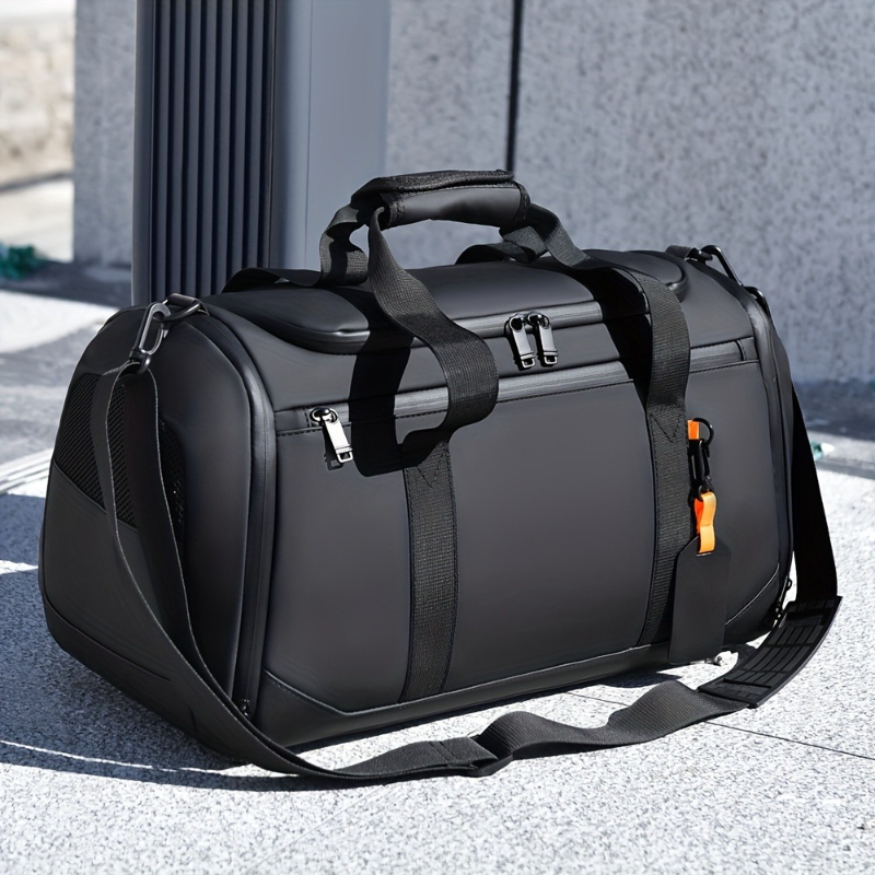 Weekender Bag Duffle - Erkekler için Büyük Kapasiteli Seyahat Çantası,