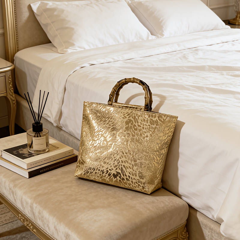 Luxury Bags Supplier - Kadınlar için hafif lüks metalik altın