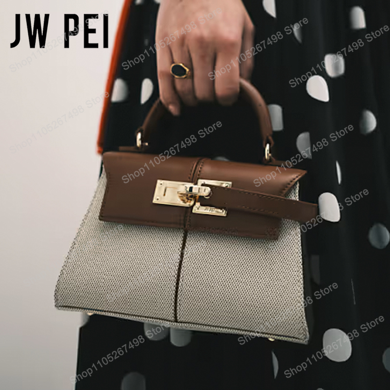 Top Handle Patent Bag - JW PEI Elise Kadın Hakiki Deri