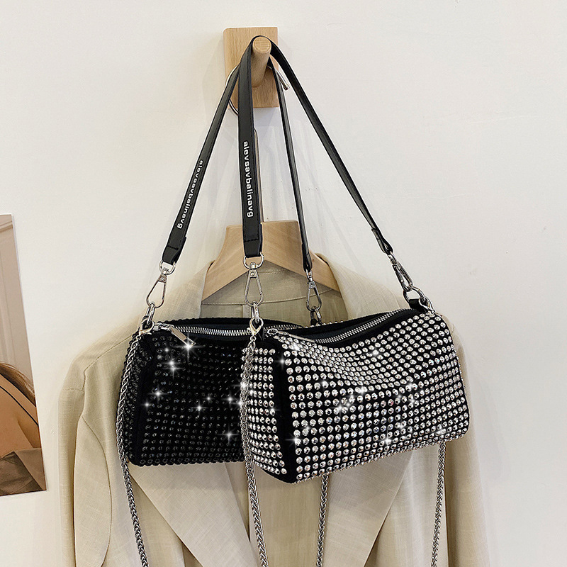 Luxury Bags Girls - Lüks Parlak Taklidi Omuz Çantası Ins