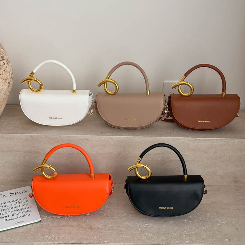 Luxury Bags Without Logo - Çapraz askılı, tek omuzlu, eyer tarzı