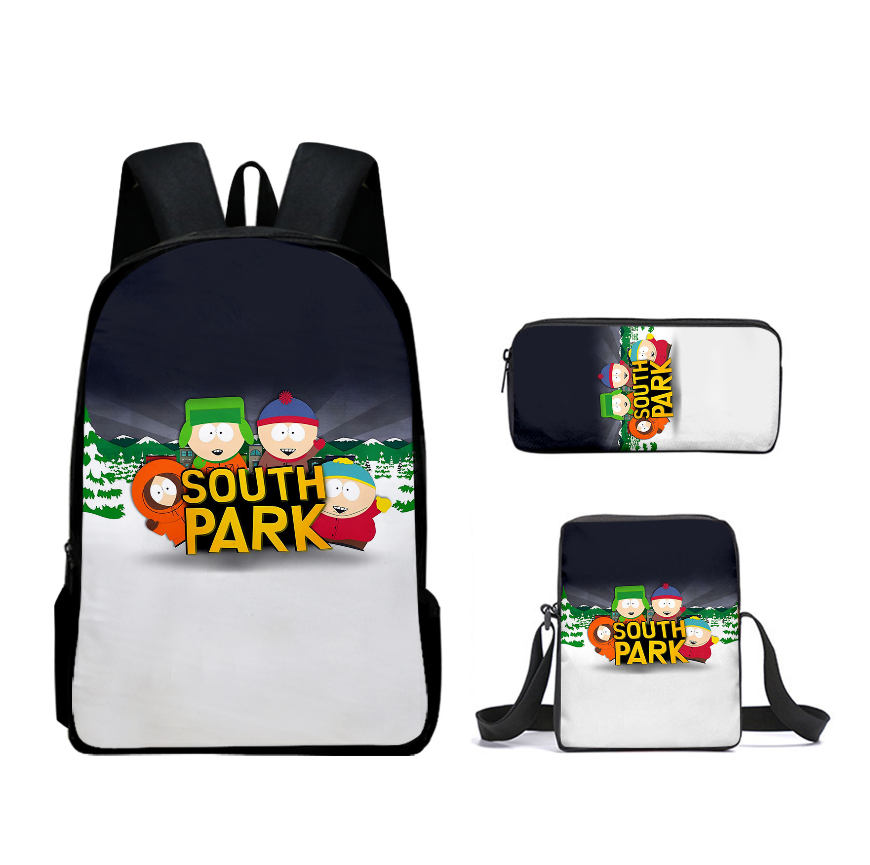 Luxury Bags For School - Moda Yenilik Lüks SOUTH PARK 3D