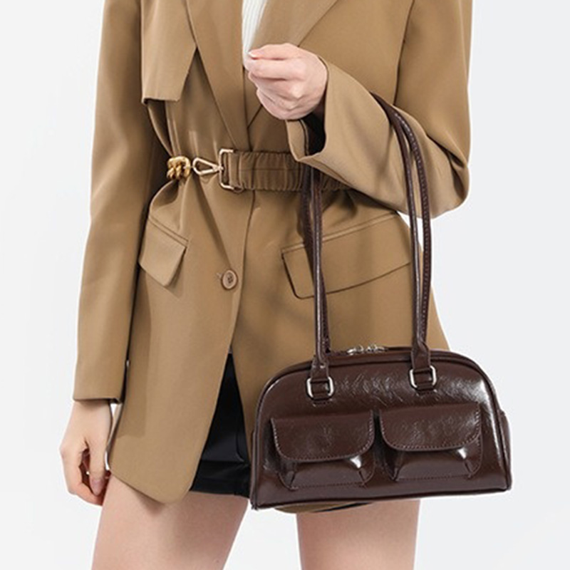 Luxury Bags Girls - Bayan Rahat Çok Yönlü Katı Omuz