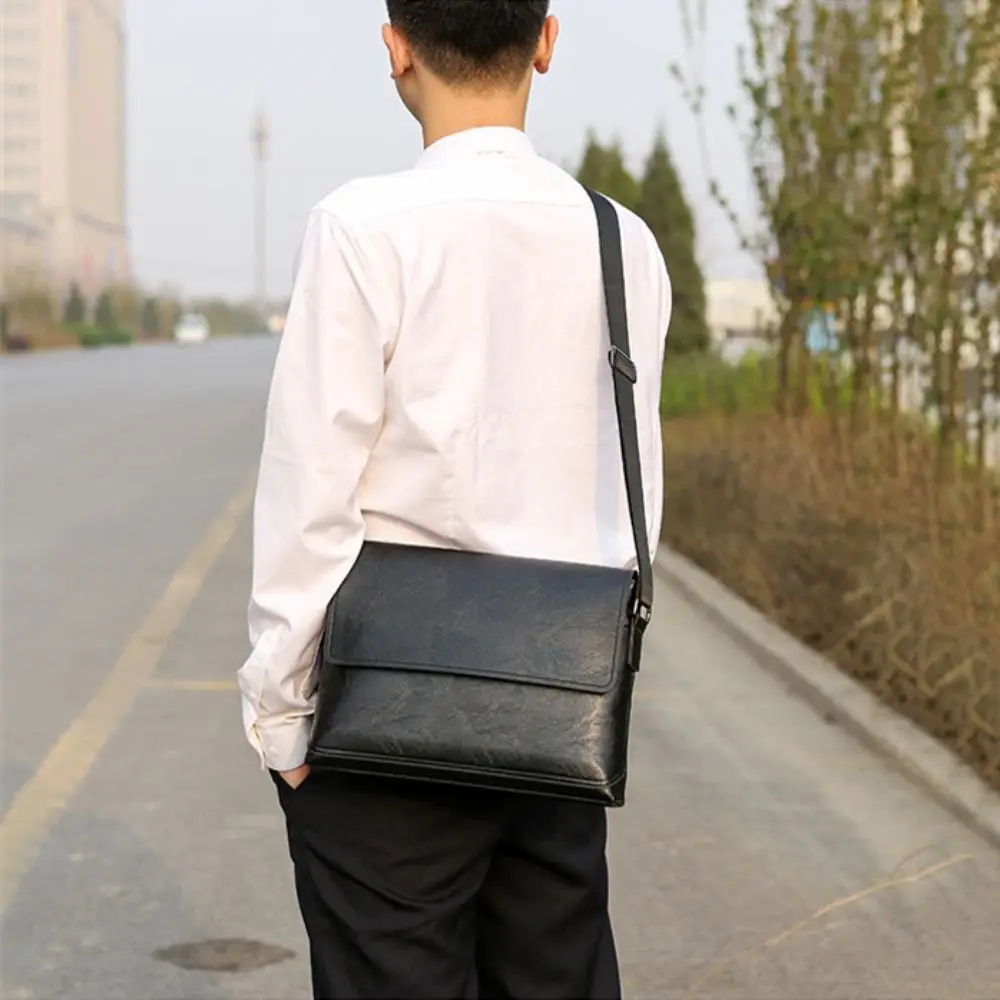Lüks PU Deri Çapraz Askılı Çan - Luxury Bags For Men incelemesi ve fiyatı