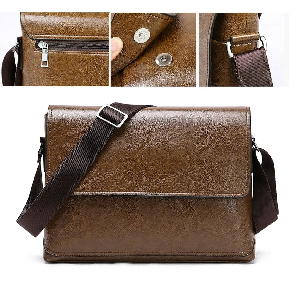 Lüks PU Deri Çapraz Askılı Çan - Luxury Bags For Men incelemesi ve fiyatı