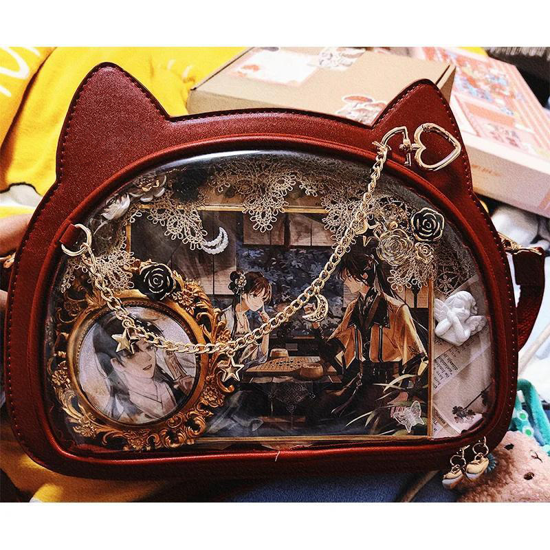 Japon Kawaii Kedi Ita Çantası  - Luxury Bags Japan incelemesi ve fiyatı