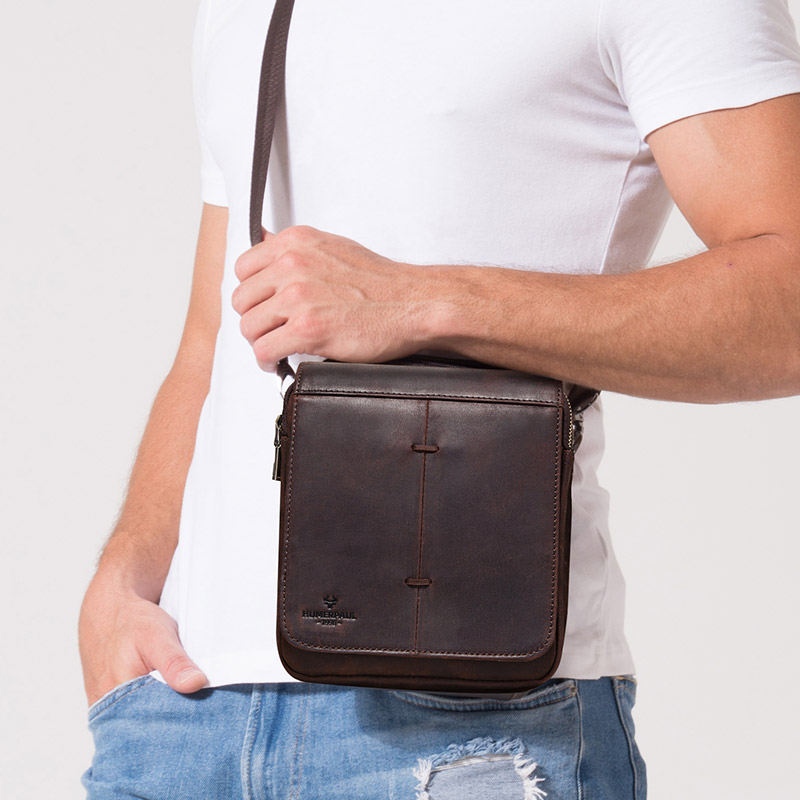 Vintage Çılgın At Deri Erkek M - Luxury Bags For Men incelemesi ve fiyatı