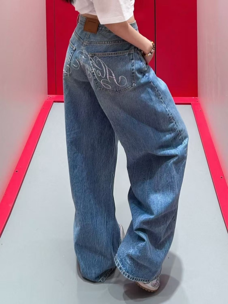 2025 Ropa Y2K Stil Mektup Sıca - Luxury Bags Denim incelemesi ve fiyatı