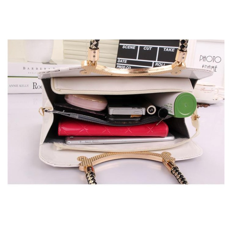 Kadın Parlak Tote Patent Deri  - Top Handle Patent Bag incelemesi ve fiyatı