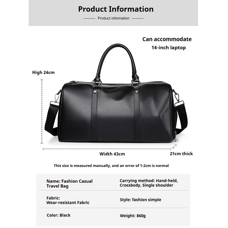 Unisex Büyük Kapasiteli Seyaha - Weekender Bag Duffle incelemesi ve fiyatı