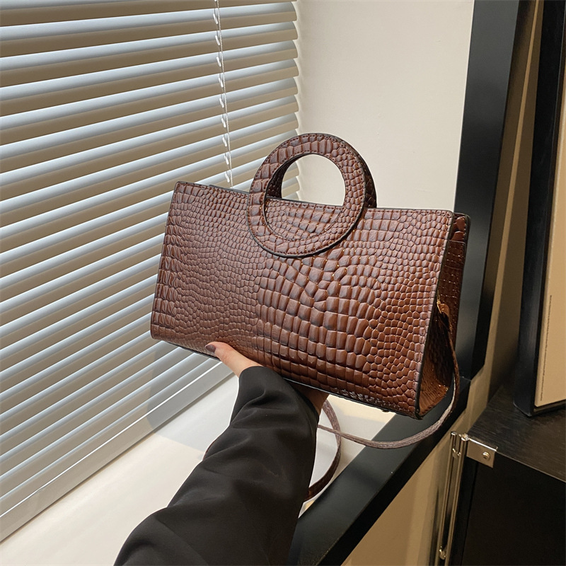 Kadın Timsah Desen PU deri çan - Luxury Bags Without Logo incelemesi ve fiyatı