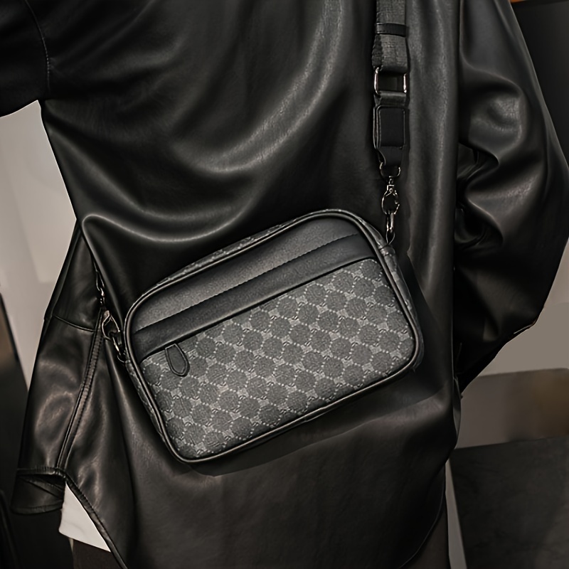 Erkekler Klasik Baskılı PU Çap - Luxury Bags For Men incelemesi ve fiyatı