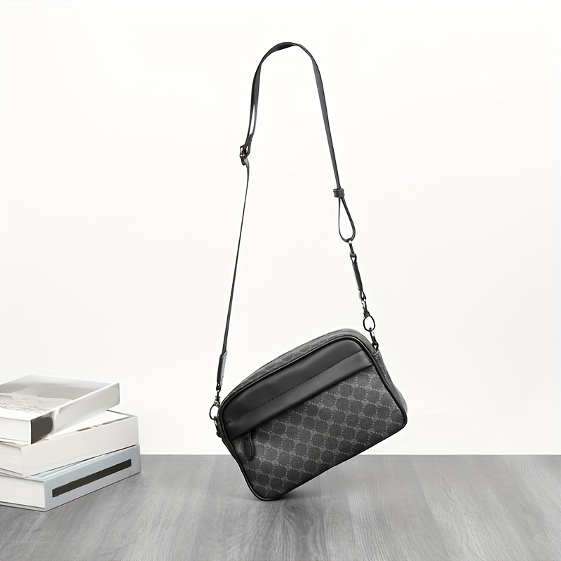 Erkekler Klasik Baskılı PU Çap - Luxury Bags For Men incelemesi ve fiyatı