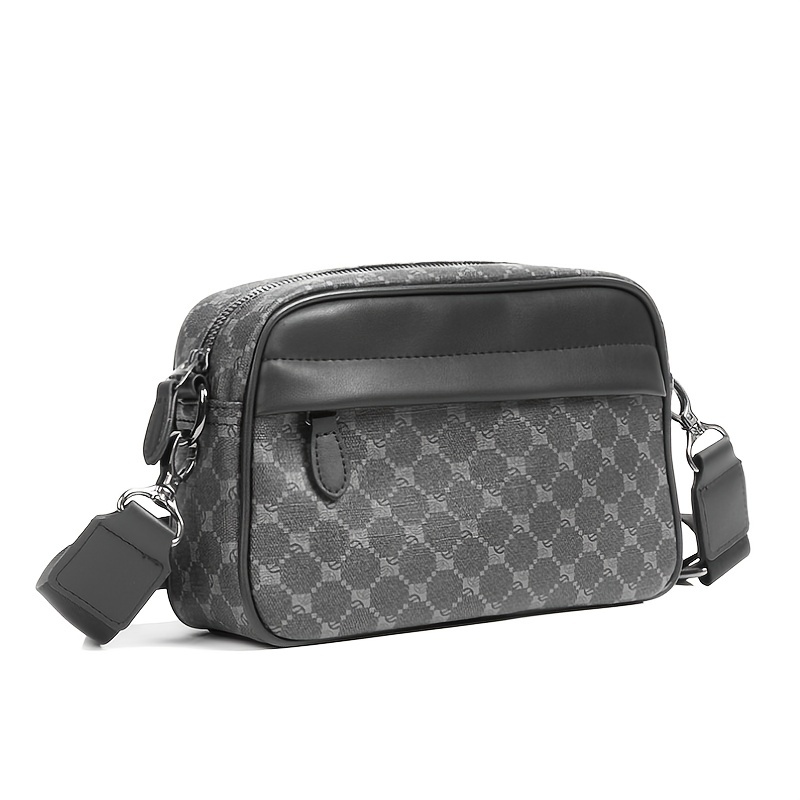Erkekler Klasik Baskılı PU Çap - Luxury Bags For Men incelemesi ve fiyatı