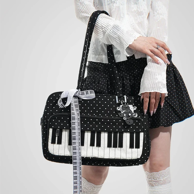 Puantiyeli Piyano Anahtar Omuz - Luxury Bags Japan incelemesi ve fiyatı