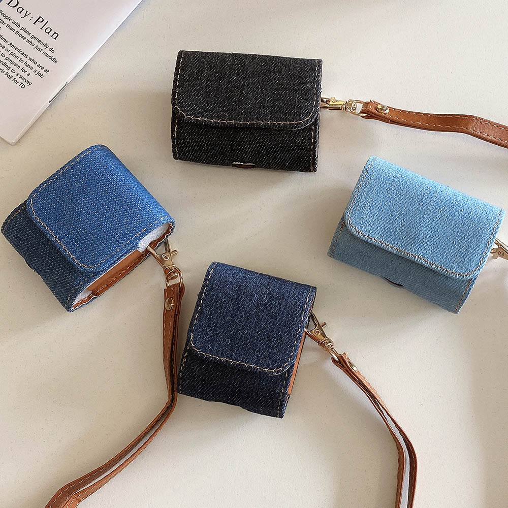 Airpod'lar için 2024 yeni Deni - Luxury Bags Denim incelemesi ve fiyatı