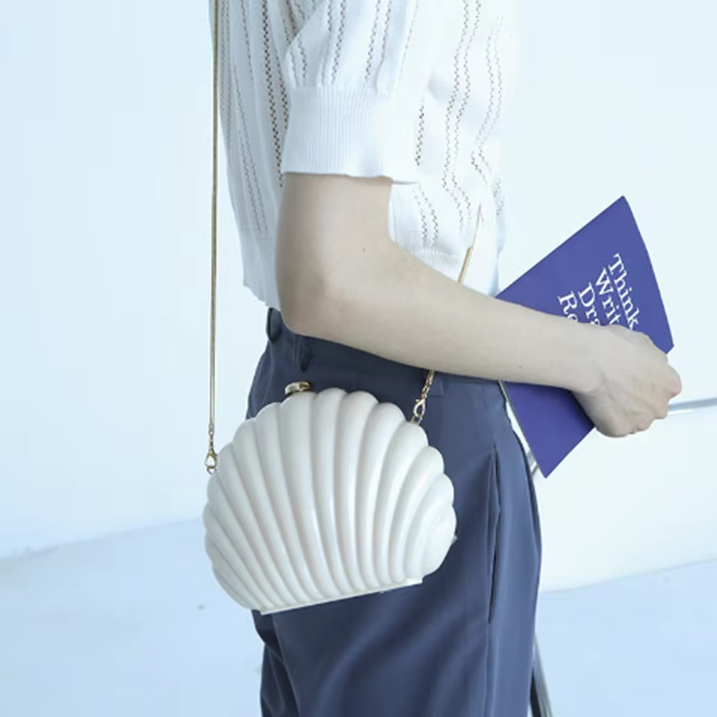 Bayan Mini Kabuklu Çanta Akril - Luxury Bags Made incelemesi ve fiyatı