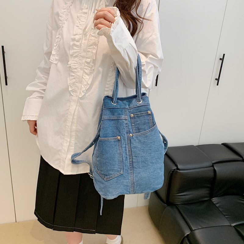 Denim Kadın Sırt Çantaları Rah - Luxury Bags Denim incelemesi ve fiyatı
