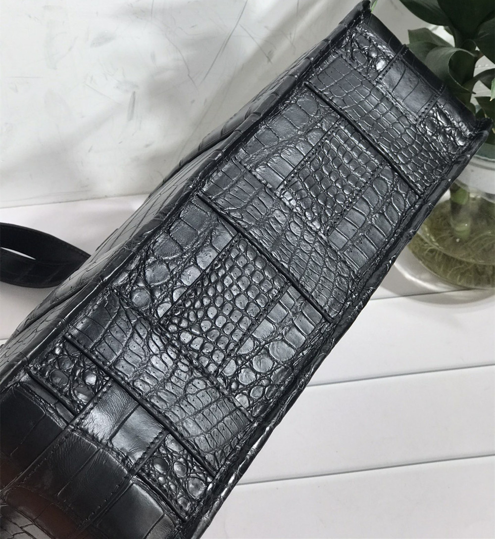 Yeni timsah derisi laptop çant - Luxury Bags For Men incelemesi ve fiyatı