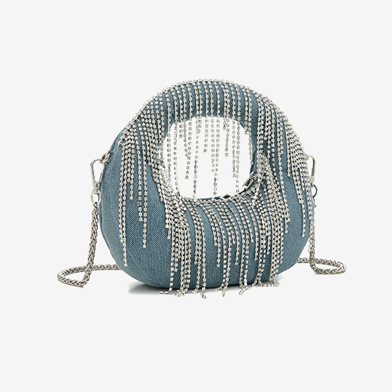 Yarım Ay Akşam Debriyaj Parti  - Luxury Bags Denim incelemesi ve fiyatı