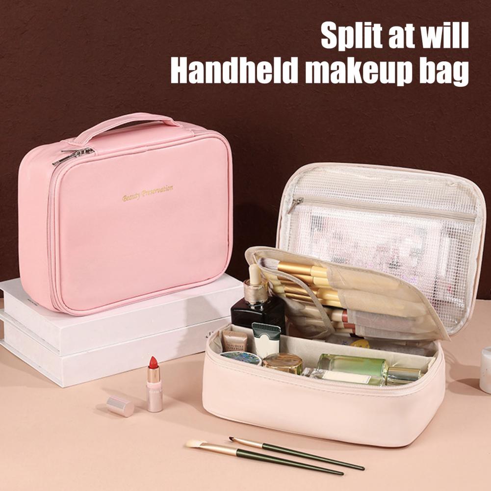 Büyük Kapasiteli Kozmetik Çant - Top Handle Patent Bag incelemesi ve fiyatı