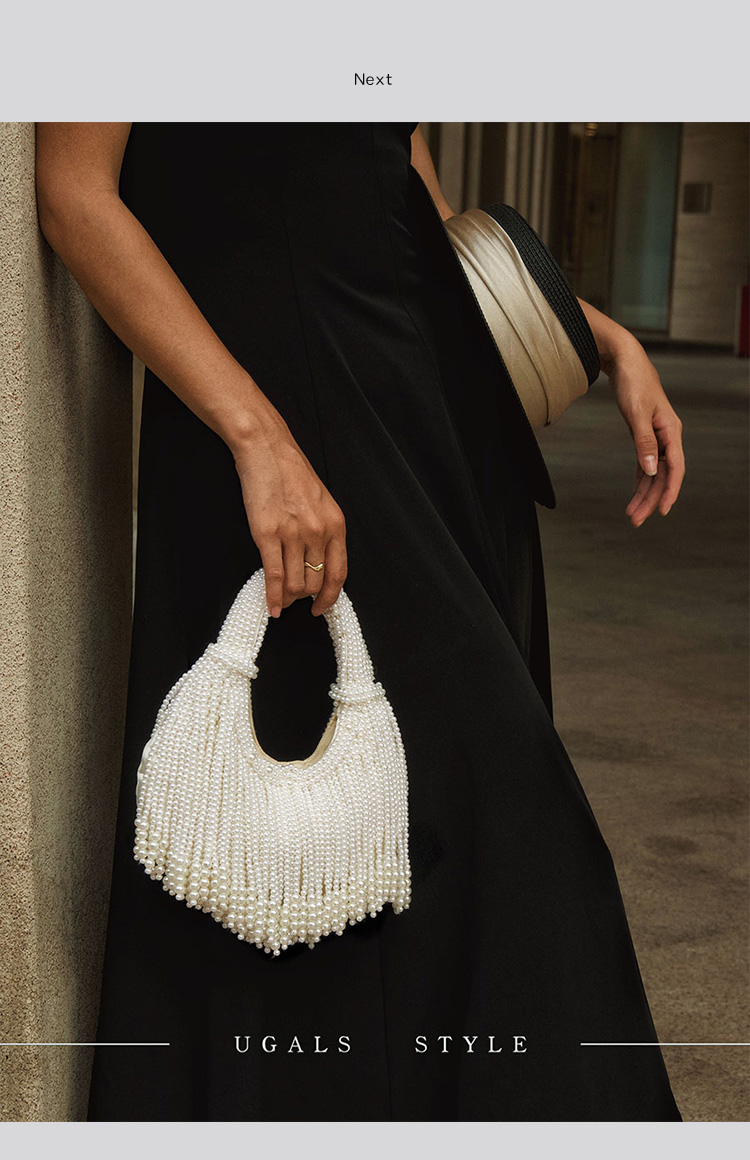 Tasarım Saplı İncili Abiye El  - Luxury Bags Supplier incelemesi ve fiyatı