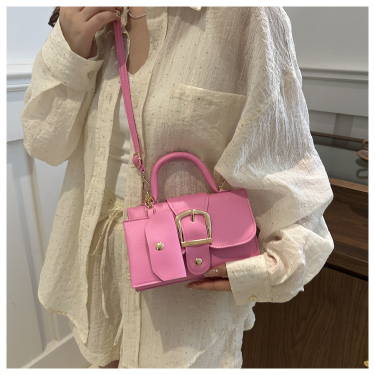 Barbie Pembe Mini PU Deri Çant - Top Handle Patent Bag incelemesi ve fiyatı