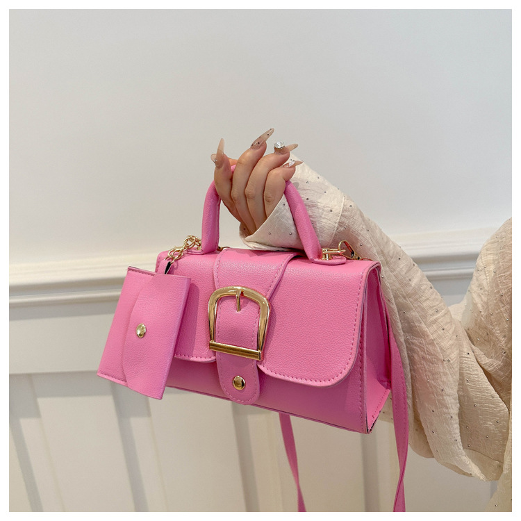 Barbie Pembe Mini PU Deri Çant - Top Handle Patent Bag incelemesi ve fiyatı