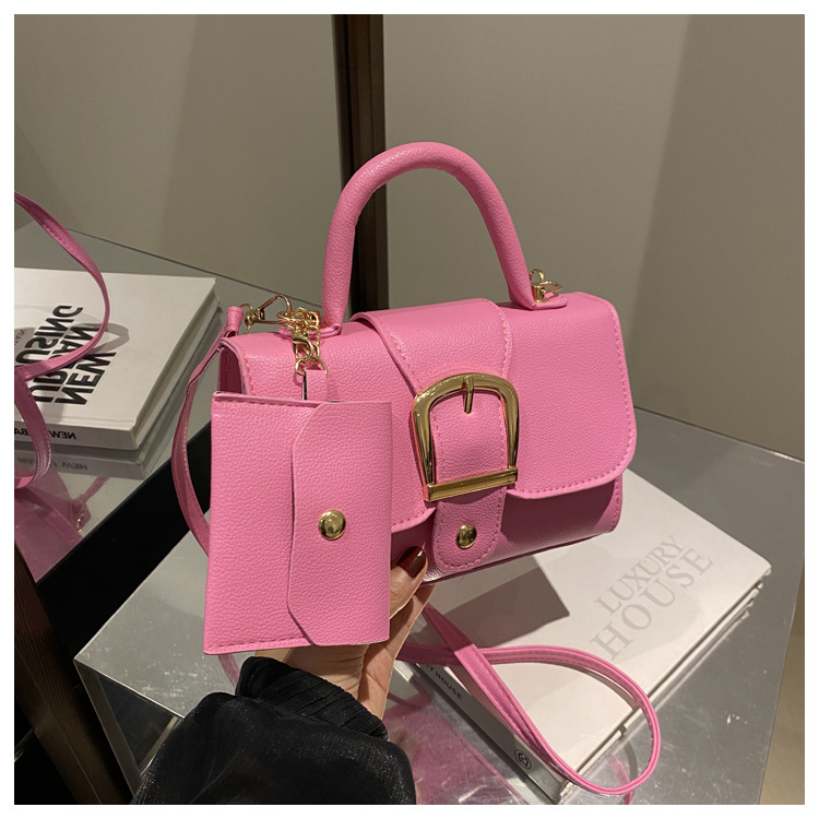 Barbie Pembe Mini PU Deri Çant - Top Handle Patent Bag incelemesi ve fiyatı